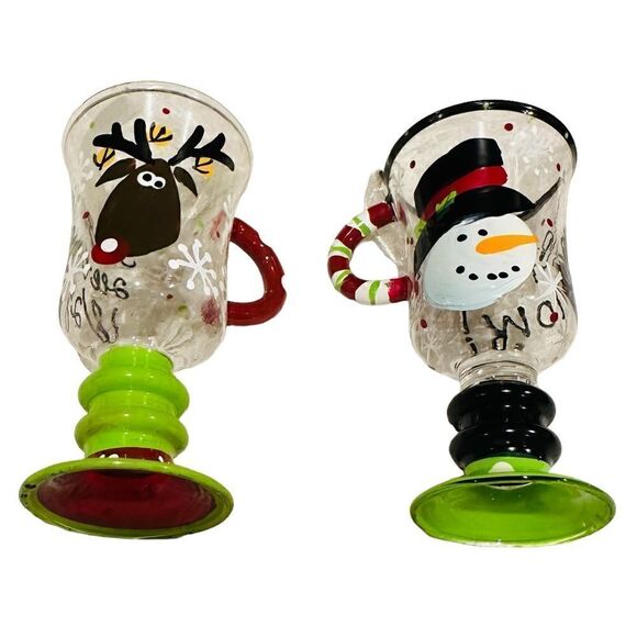 Kirklands Mini Latte glasses (2) - Picture 1 of 4